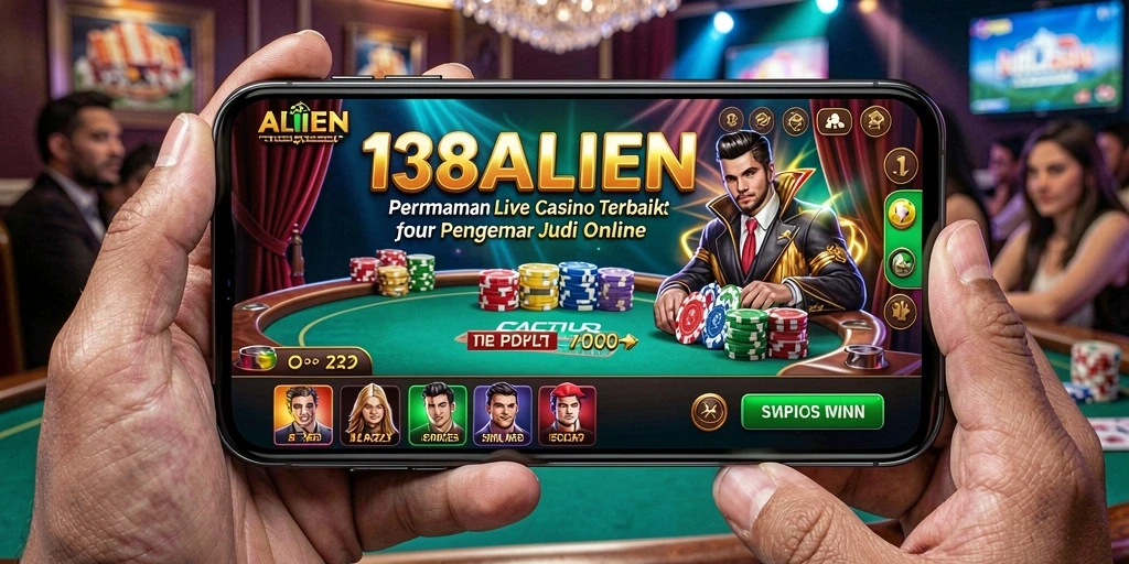 Gameplay menarik di Live Casino 138ALIEN dengan dealer profesional.