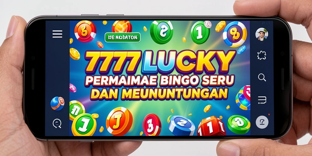 Tampilan gameplay Bingo yang seru dan menarik di 777LUCKY.