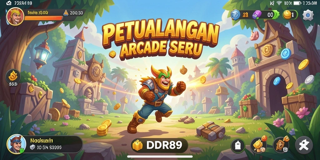 Tampilan utama gameplay IDR89 yang seru dan penuh tantangan.