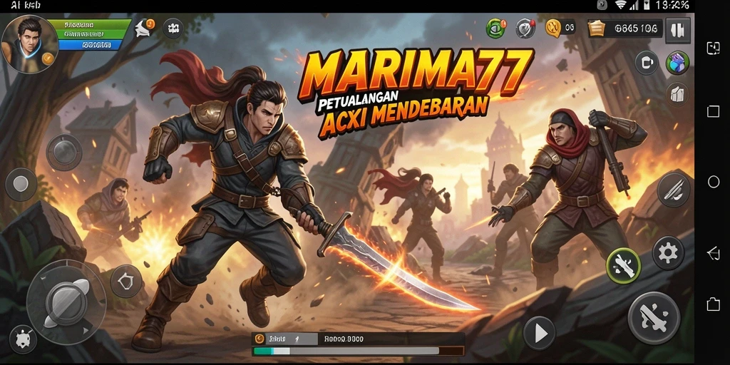 Tampilan game MARIMA77 dengan aksi mendebarkan dan grafis menawan.