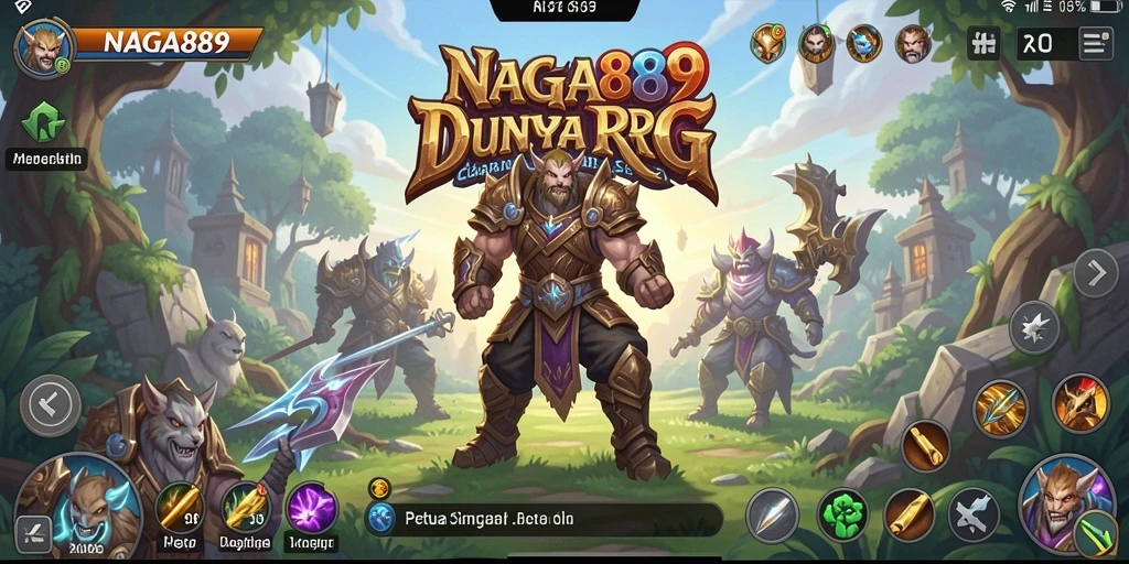 Gameplay RPG seru dan mendebarkan di NAGA889.