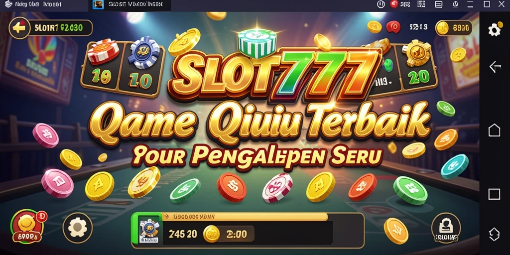 Gameplay menarik di SLOT777 dengan elemen QiuQiu yang seru.